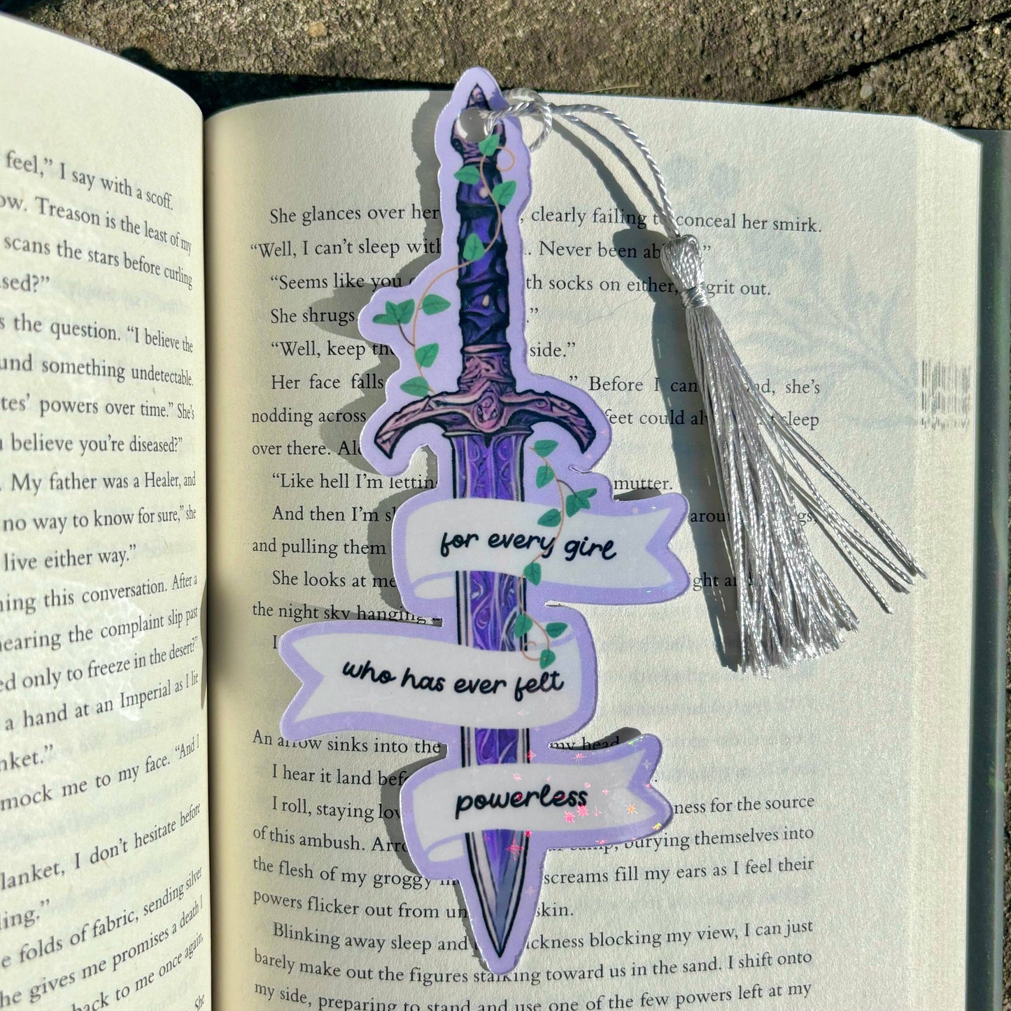Awfullynerdy.co - Powerless Dagger Bookmark