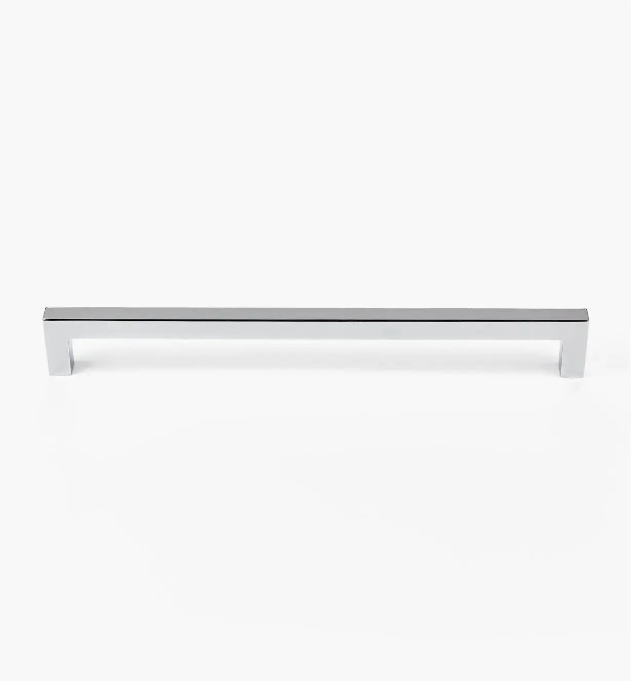 SQUARED POLISHED CHROME CABINET HANDLES: ELEGANT HARDWARE FOR KITCHEN & FURNITURE | HANDCRAFTED DÉCOR BRASS CABINET PULL - DRAWER PULLS