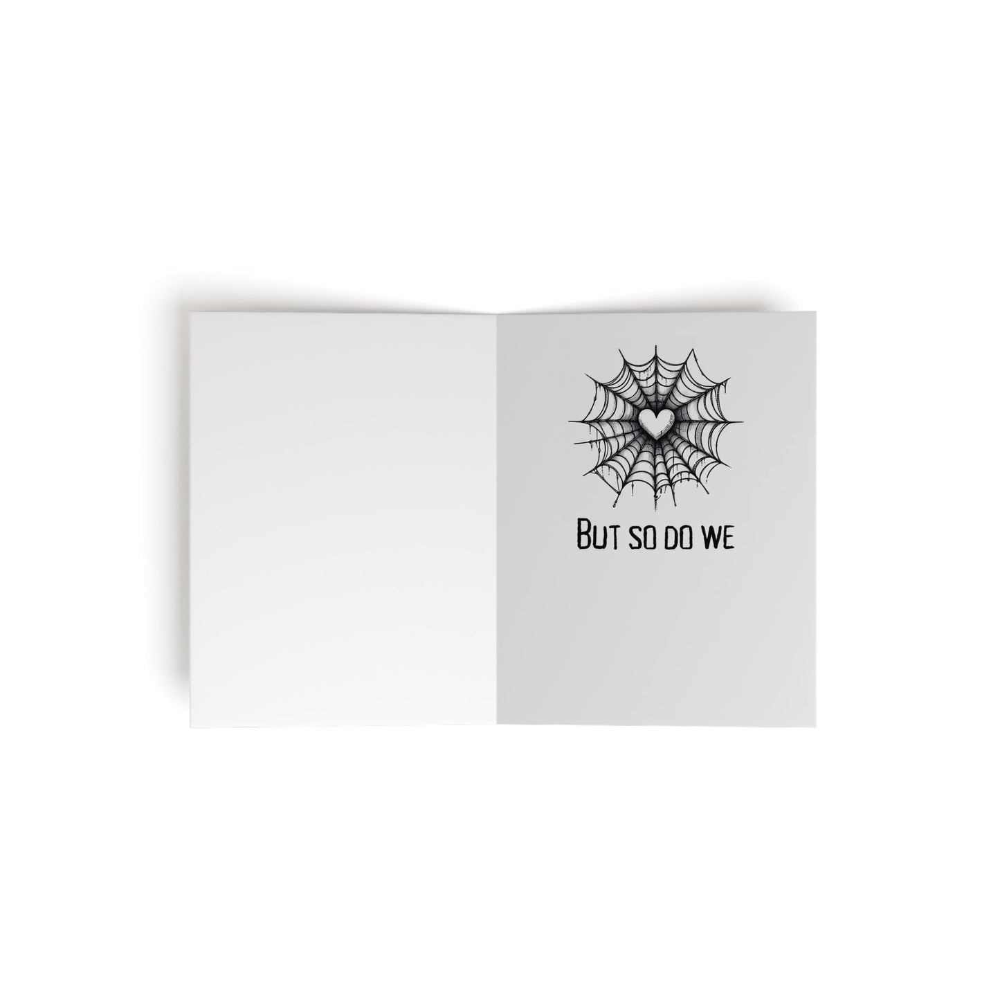 THE HORRORS PERSIST ROMANTIC GOTH GREETING CARDS