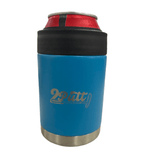 12 oz Can Cooler- Sea Foam Blue