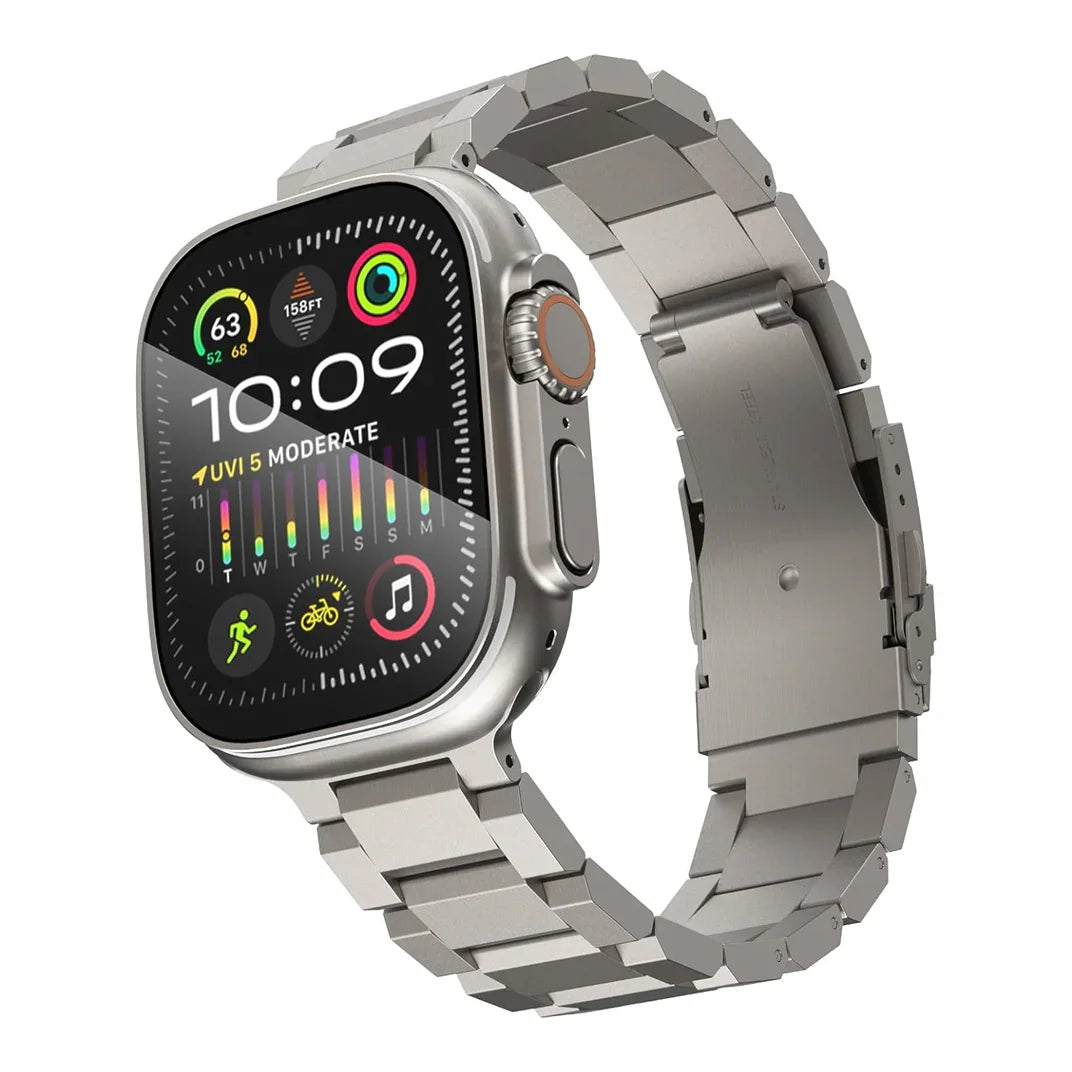 TITANIUM METAL WATCHBAND FOR APPLE WATCH
