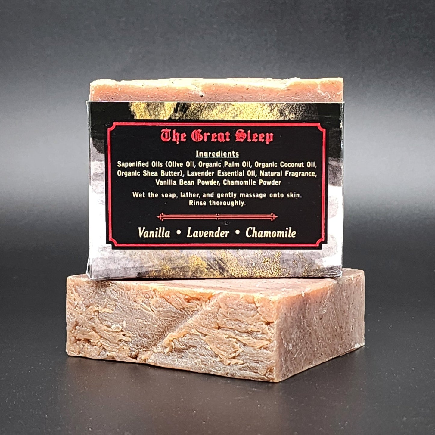 THE GREAT SLEEP HANDMADE VEGAN BAR SOAP