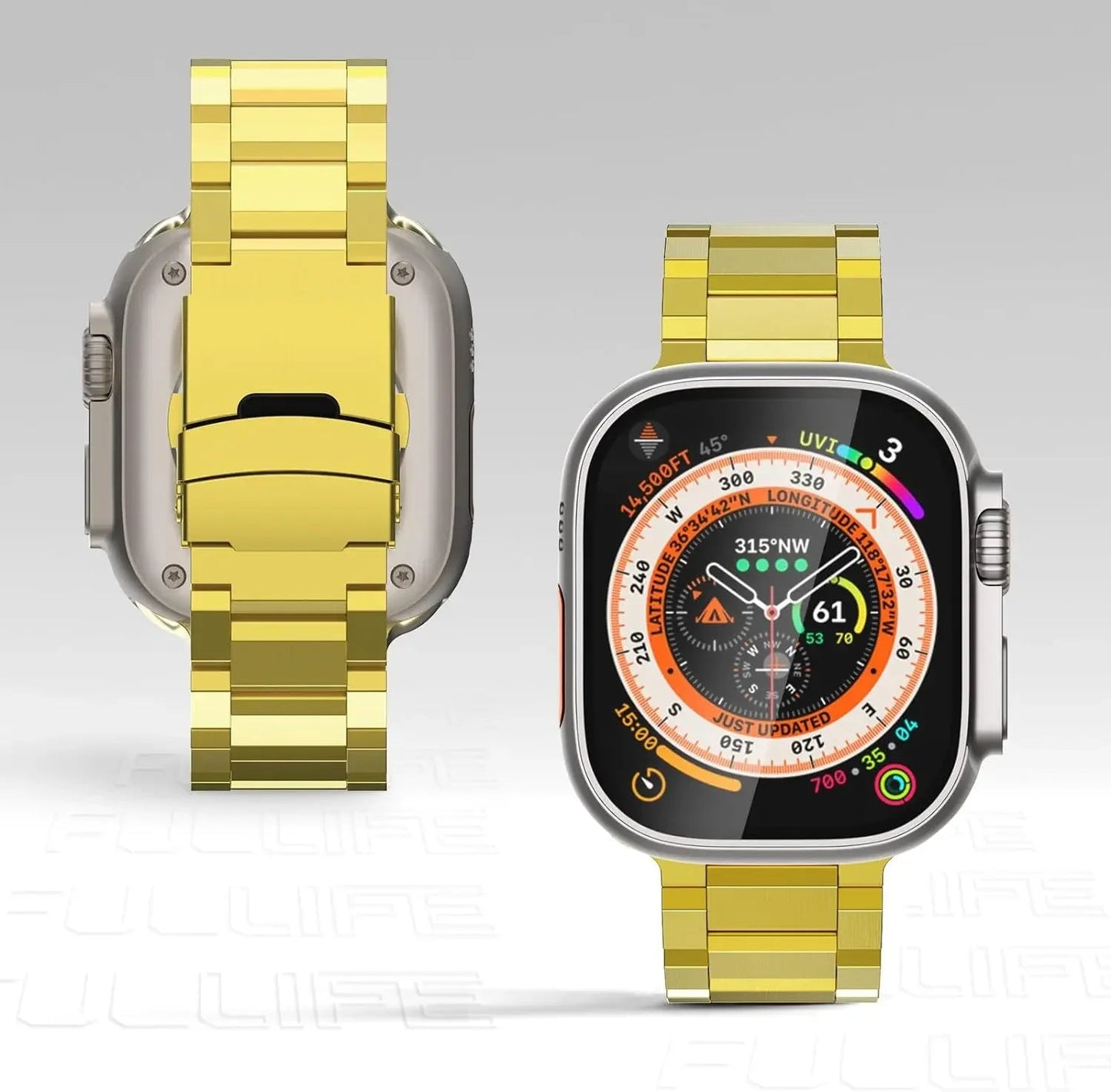 TITANIUM METAL WATCHBAND FOR APPLE WATCH