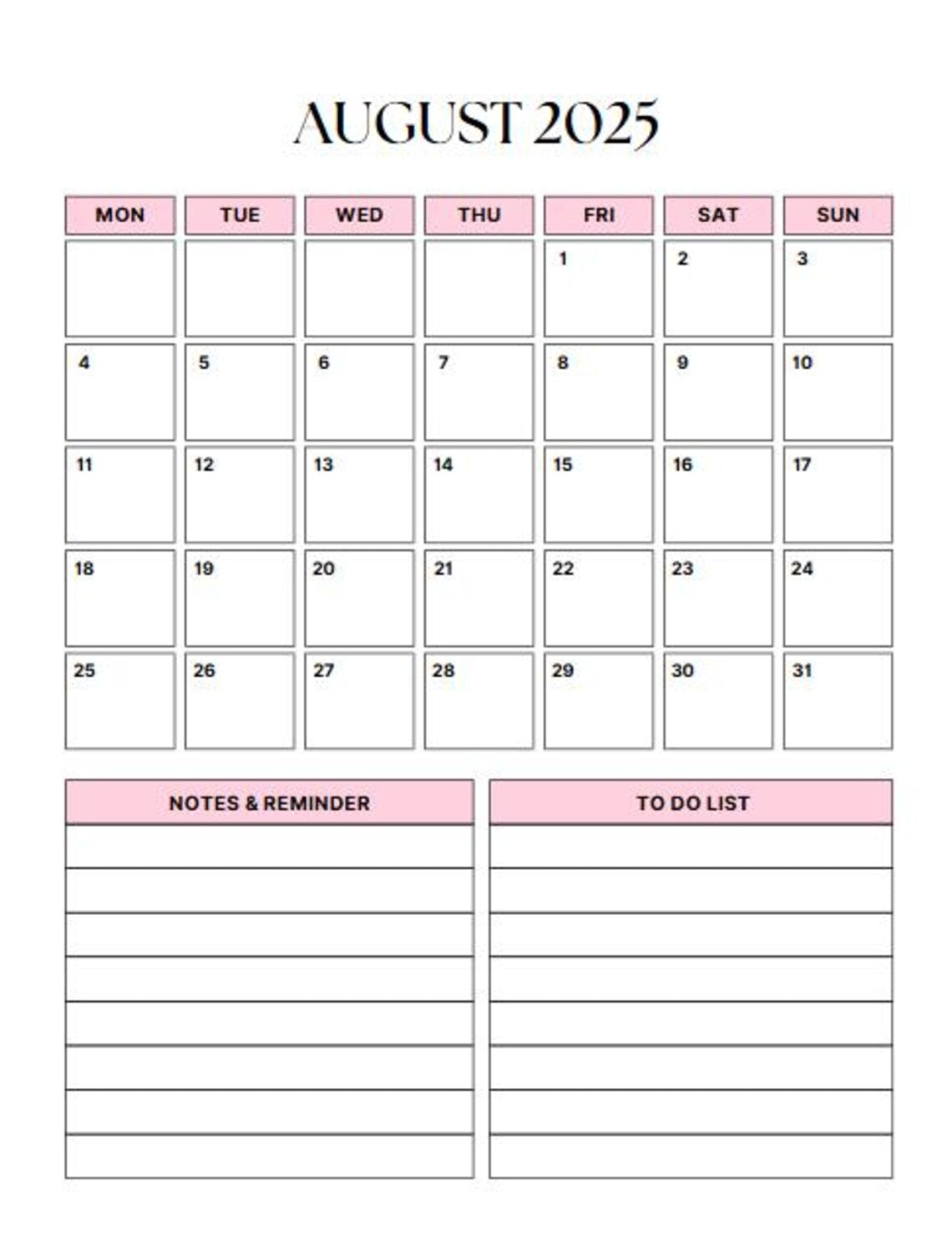 2025 Ultimate Mom Planner | 50+ Pages
