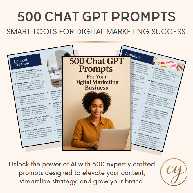 500 ChatGPT Prompts for Digital Marketing Success