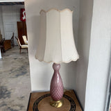 MID CENTURY MODERN MURANO GLASS LAMP