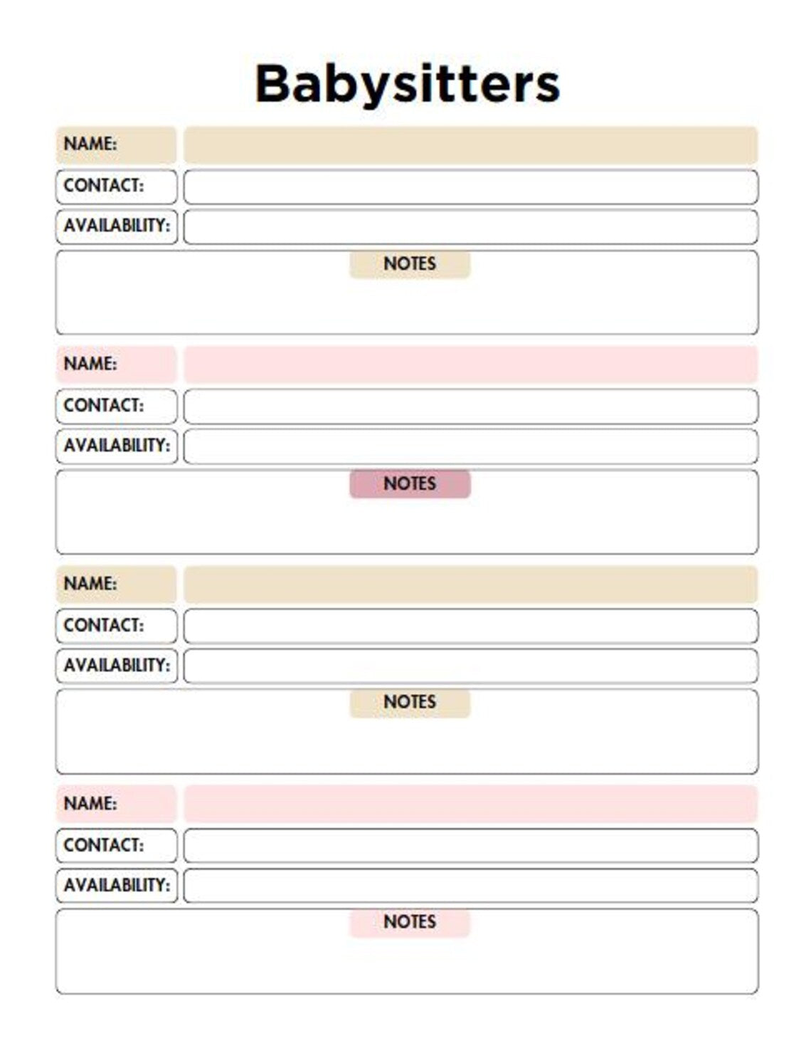 2025 Ultimate Mom Planner | 50+ Pages