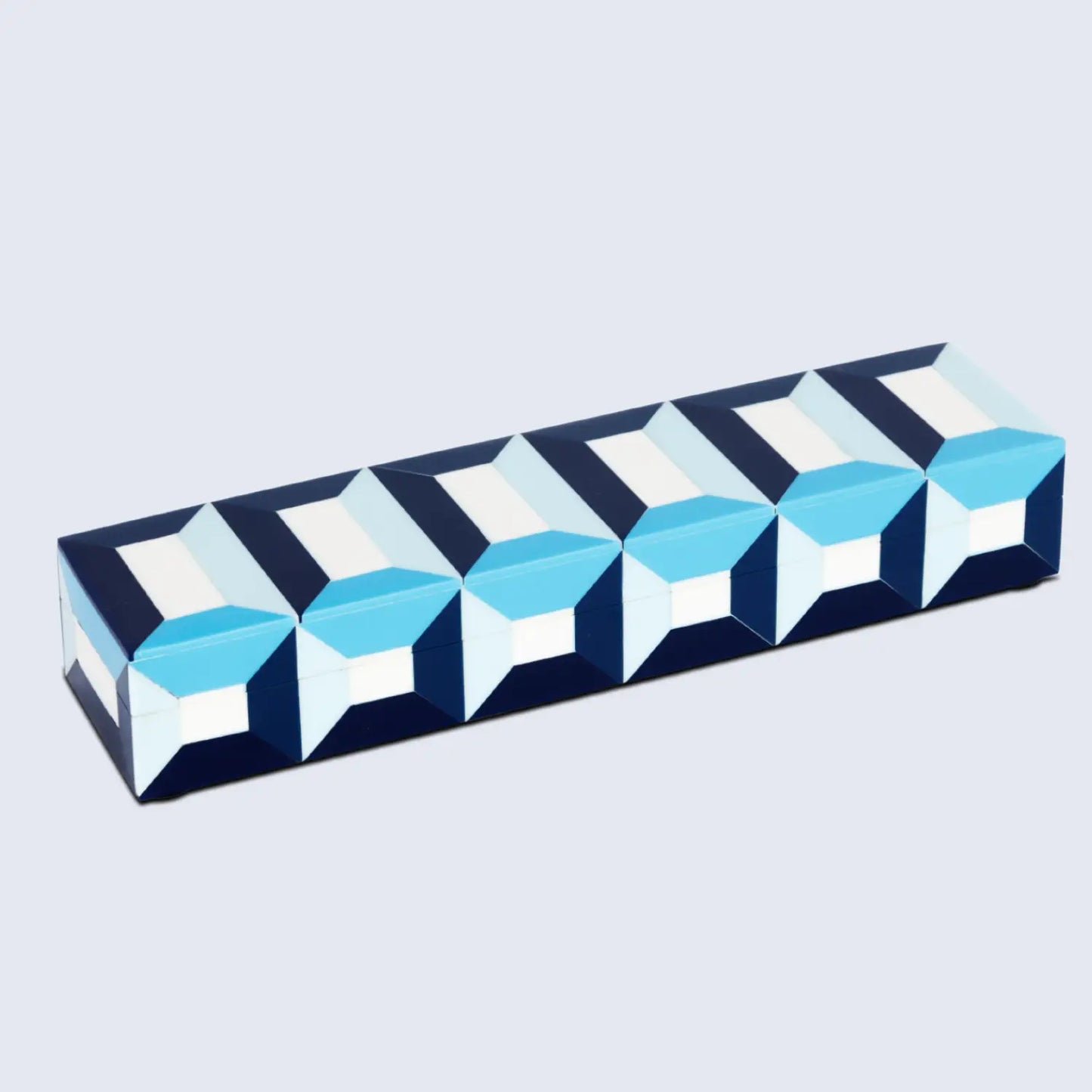 PATISSERIE MODERN RESIN INLAY DECORATIVE STORAGE BOX - 7 SIZES