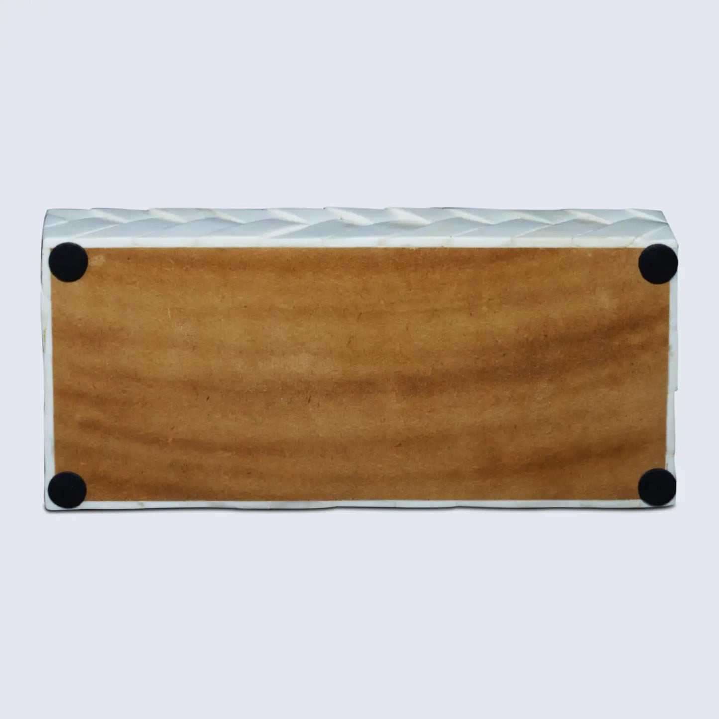 IVORY BRAID BONE INLAY DECORATIVE STORAGE BOX IN 7 SIZES