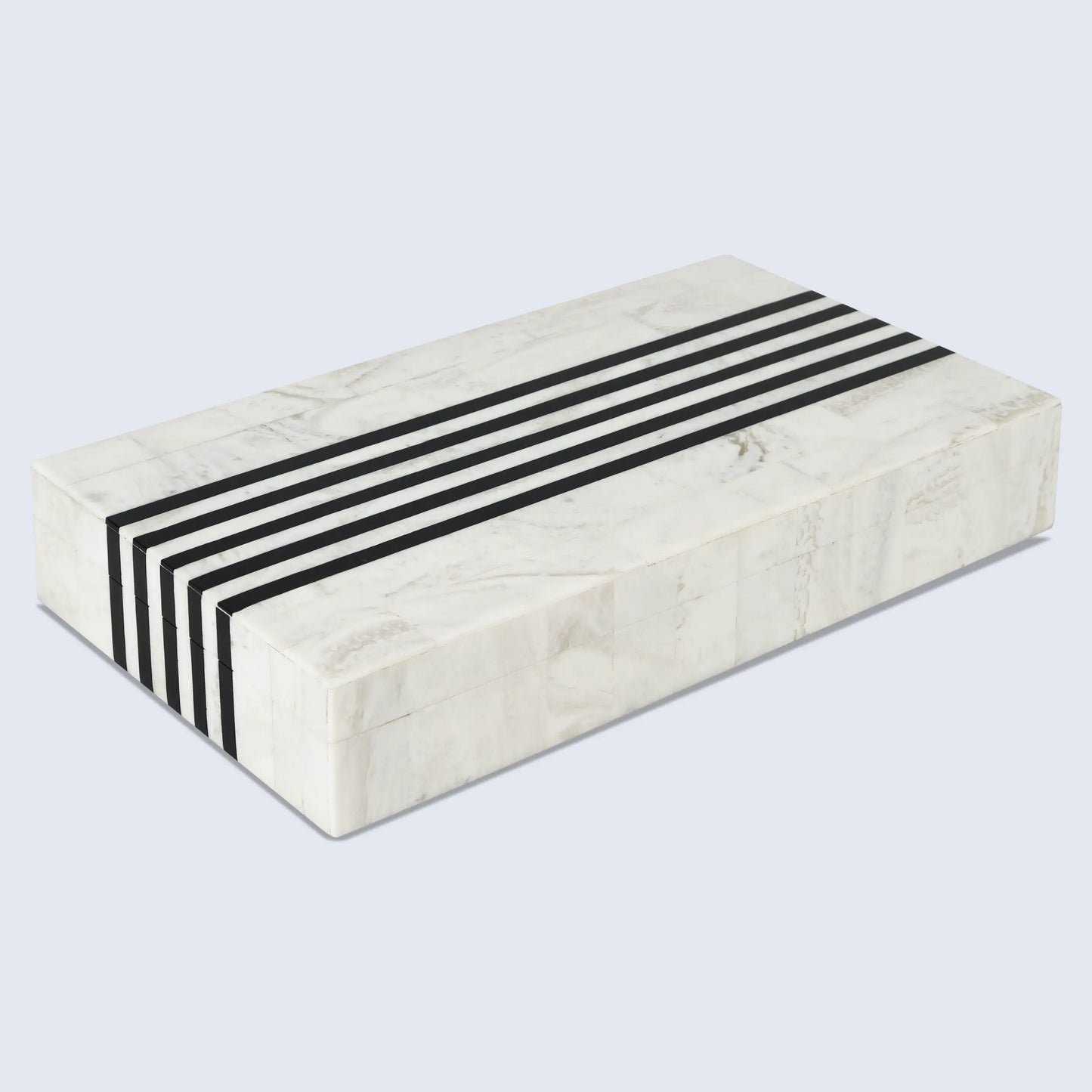 MONO SPRINT RESIN INLAY DECORATIVE STORAGE BOX IN 7 SIZES