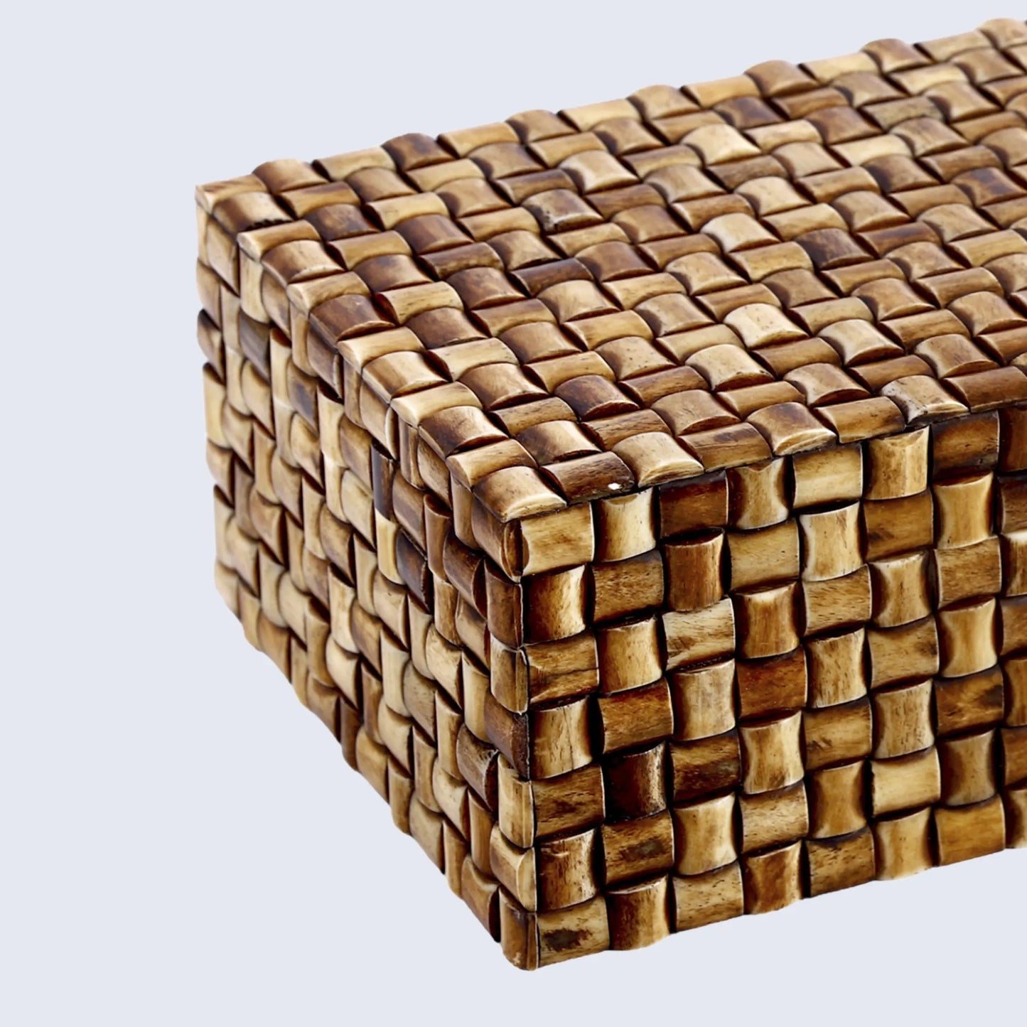 DECORATIVE STORAGE BOX MEKONG CHAI BONE INLAY IN 2 SIZES