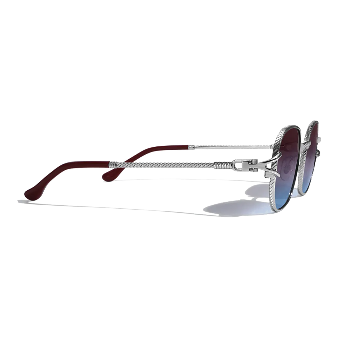 Bleu Violet Metal Sunglasses
