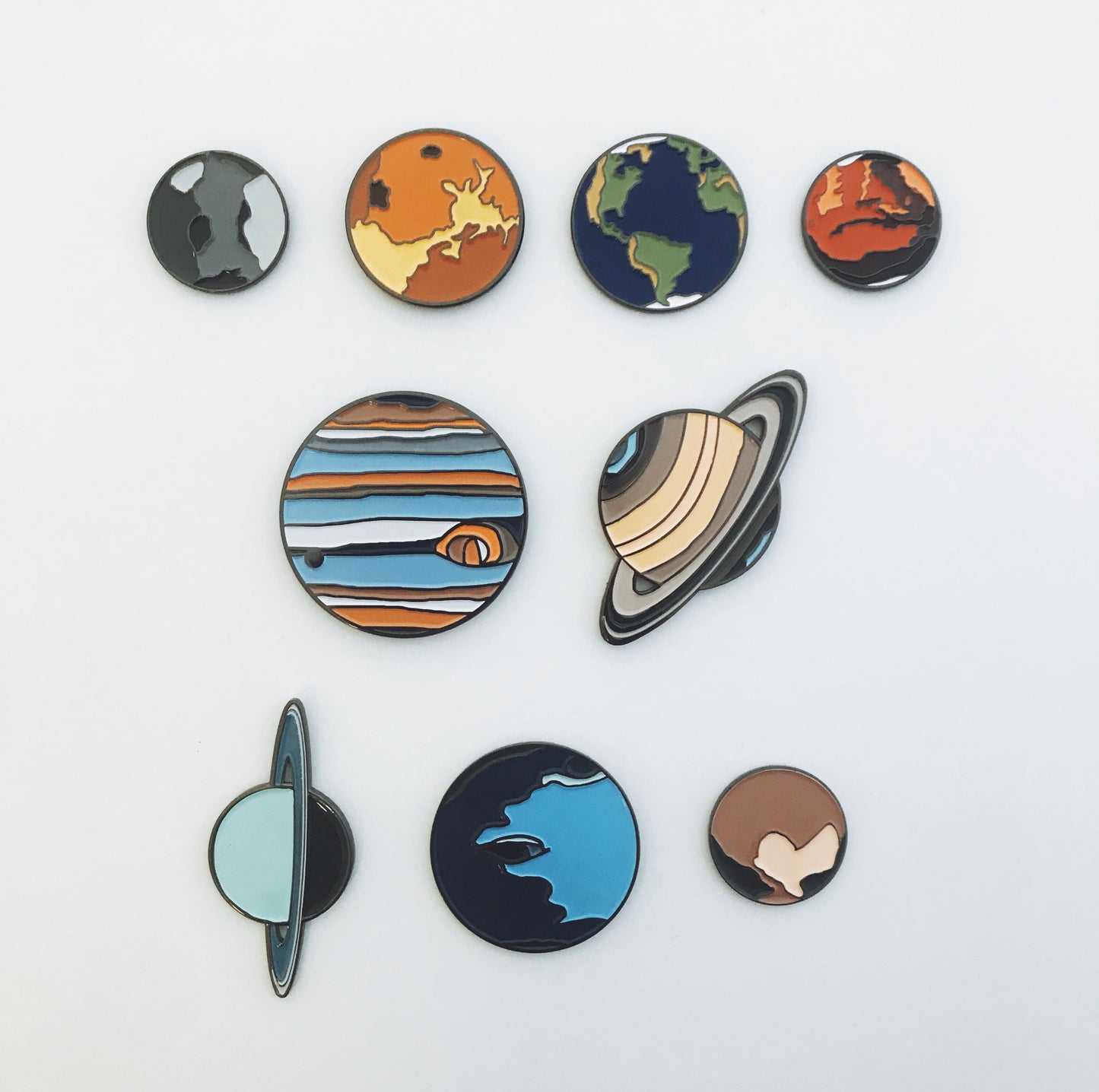 Pluto Enamel Pin