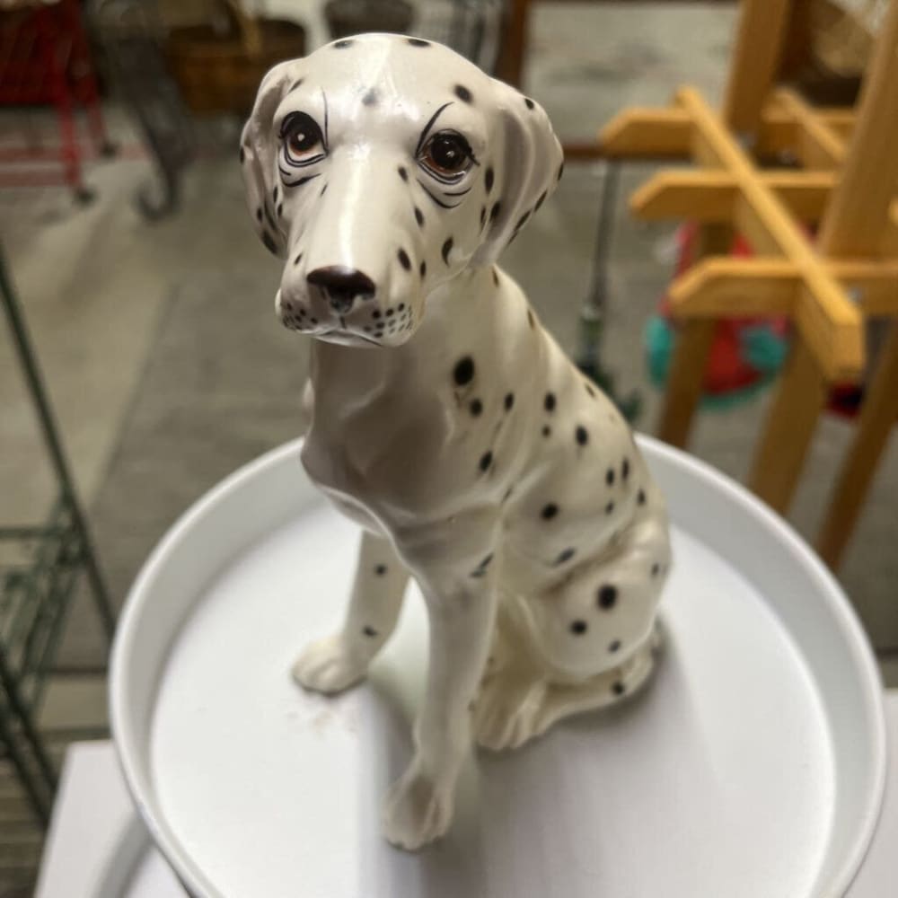 CERAMIC DALMATIAN DOG JAPAN