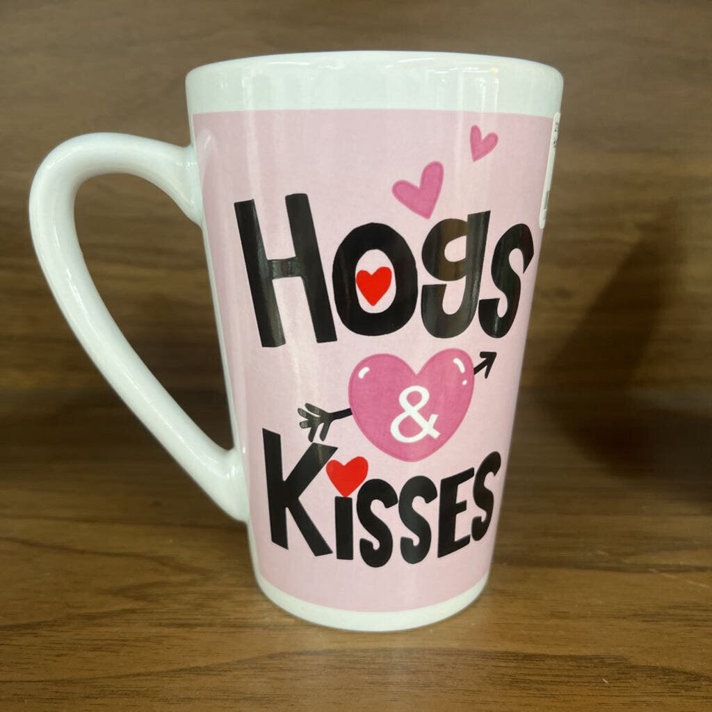 HUGS & KISSES TALL MUG
