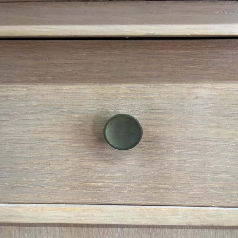 MID CENTURY MODERN BLONDE CHINA CABINET