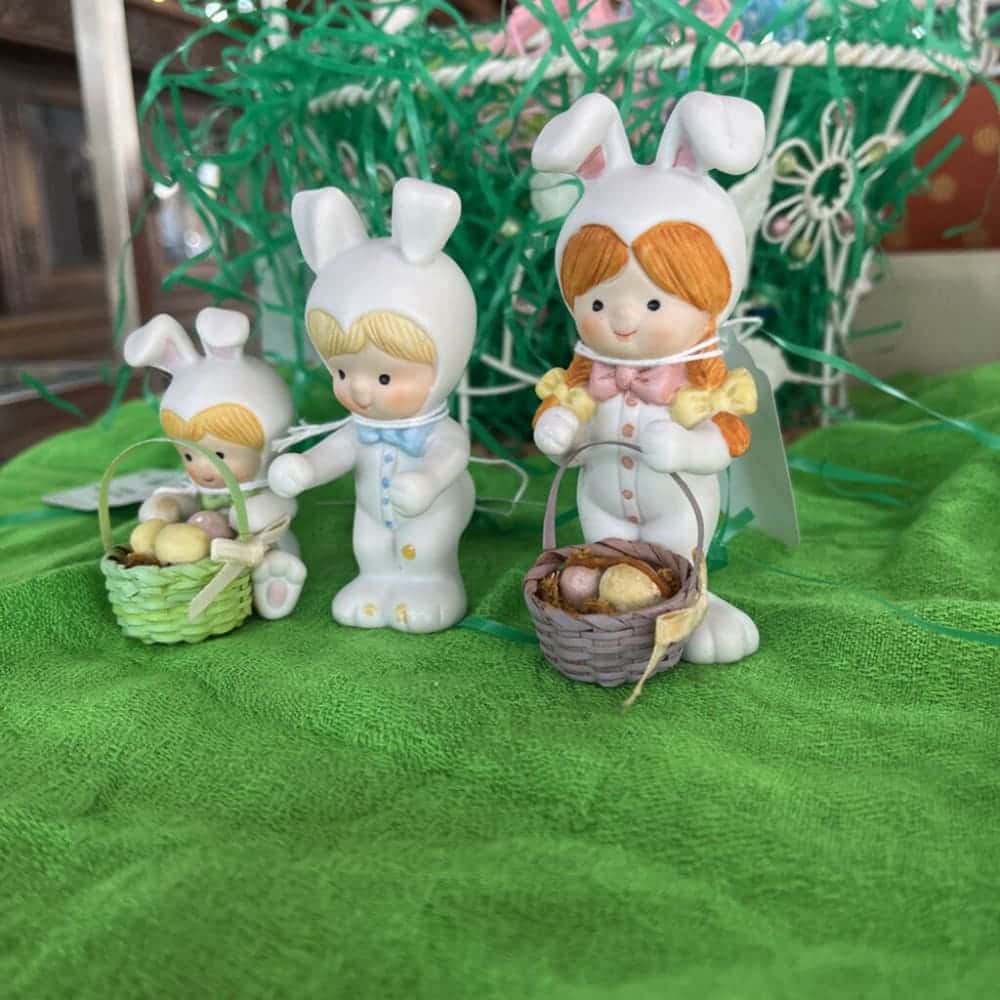 SET OF 3 VINTAGE ENESCO BUNNYKINS