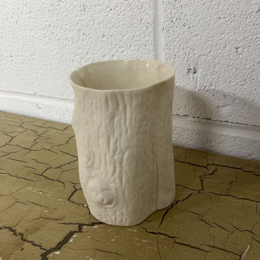 VILLA & HOUSE BRANCH VASE - ALL WHITE