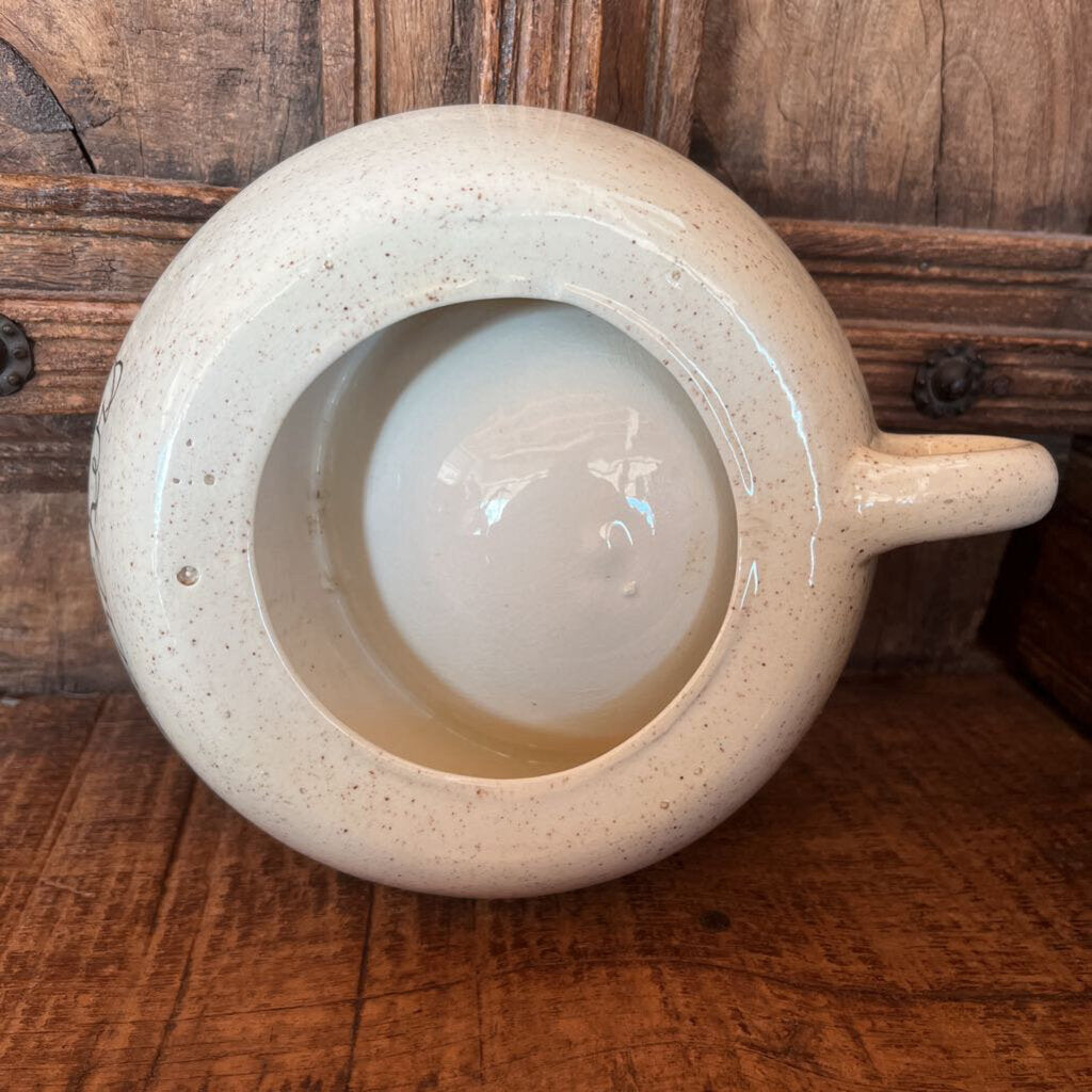 SMOOTH SOUP AND CRACKER BOWL LOOP HANDLE