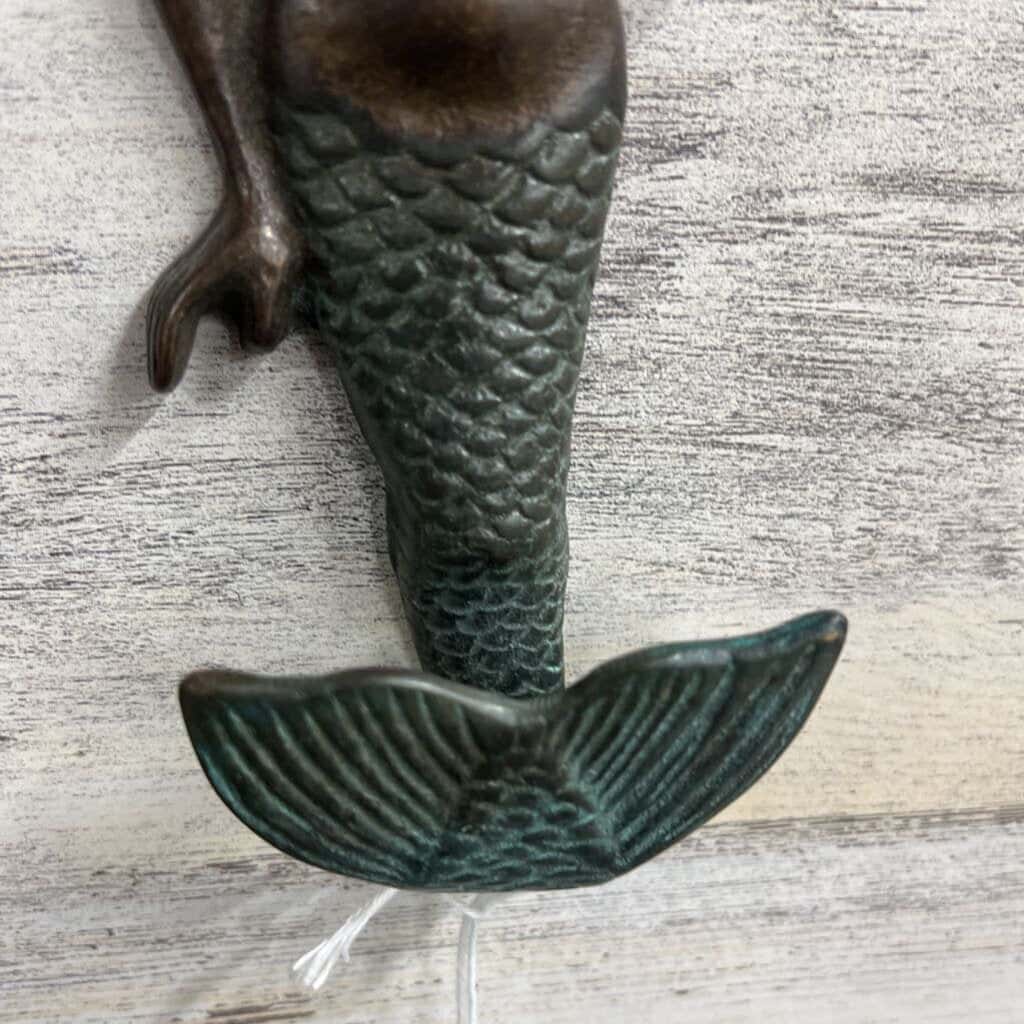 CAST IRON MERMAID WALL HOOD