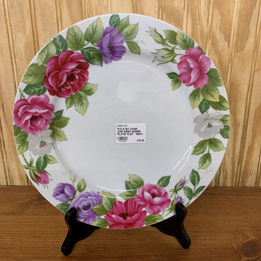 KYLA BY CANE AND REED DINNER PLATE 10.25" 1980's