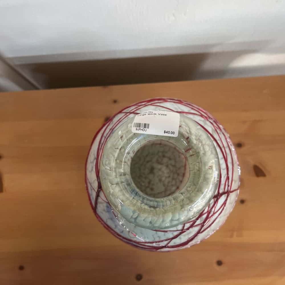 LARGE WHITE VASE