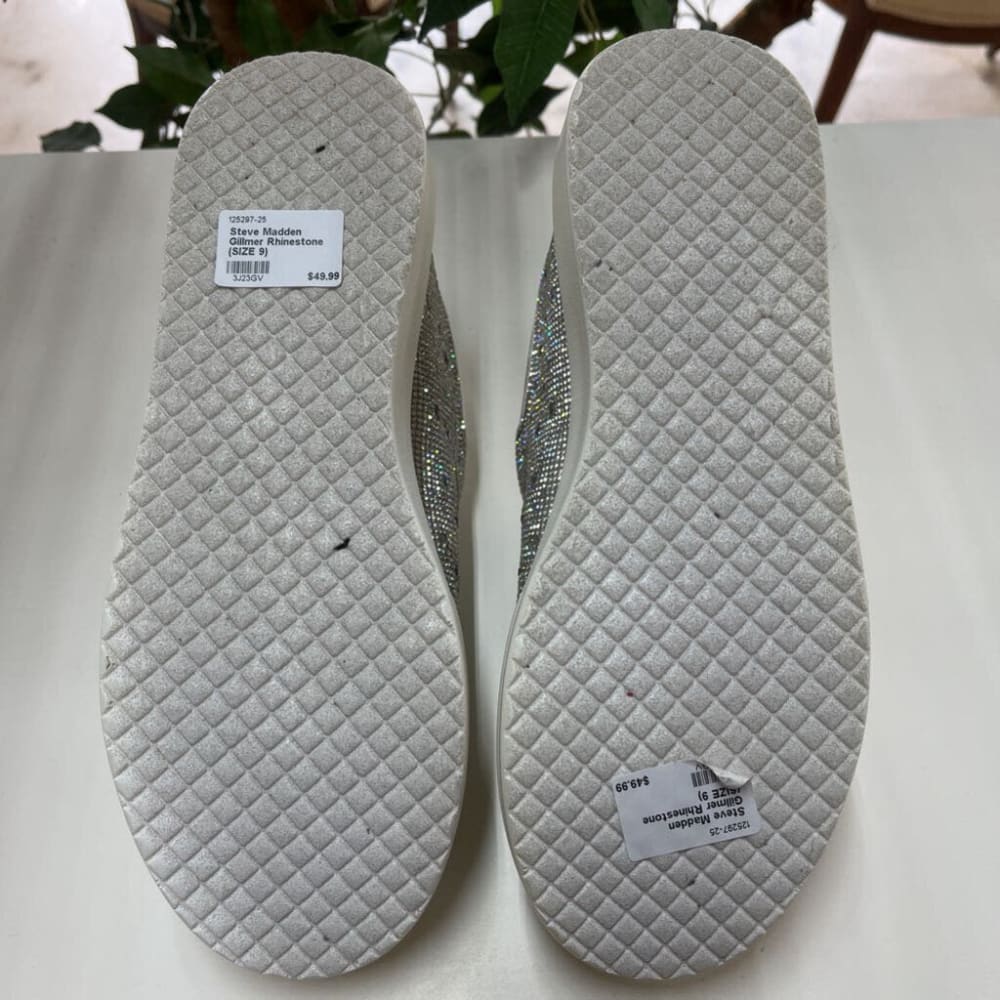 STEVE MADDEN GILLMER RHINESTONE (SIZE 9)