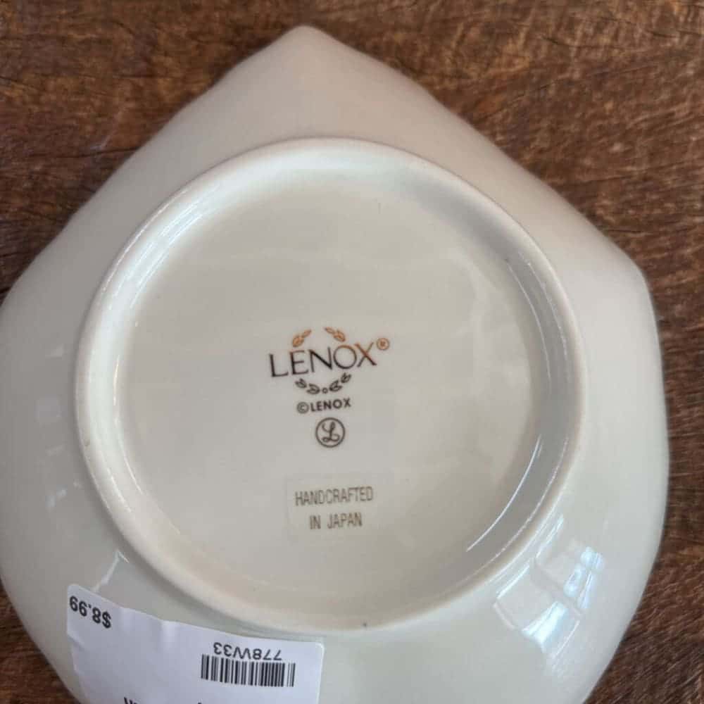 LENOX LEAF DISH (JAPAN)