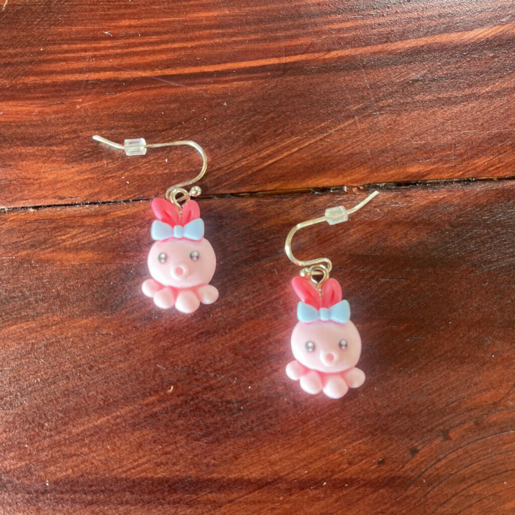 Octopus Earrings