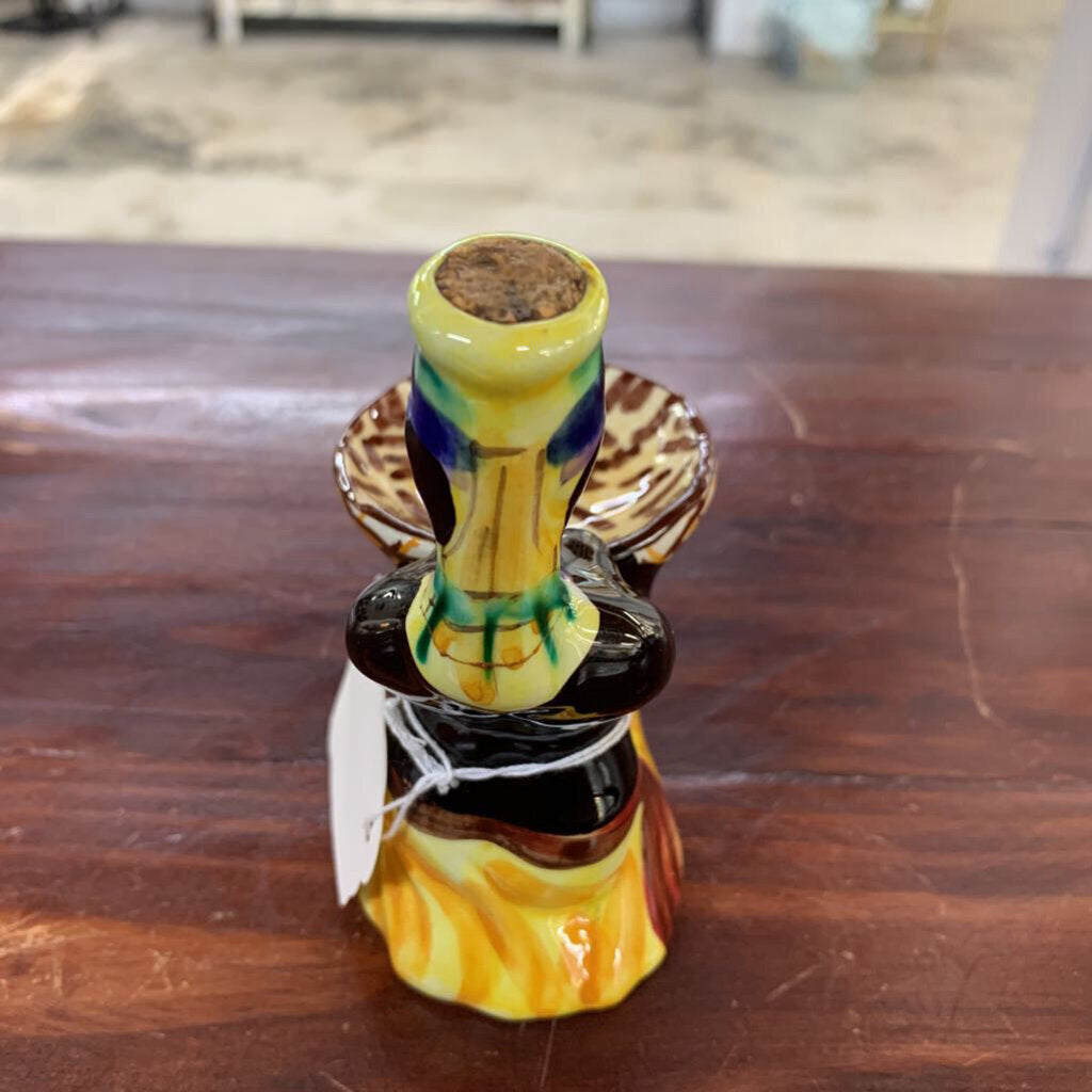 Vtg Italian Drioli Lady Decanter (AS IS)