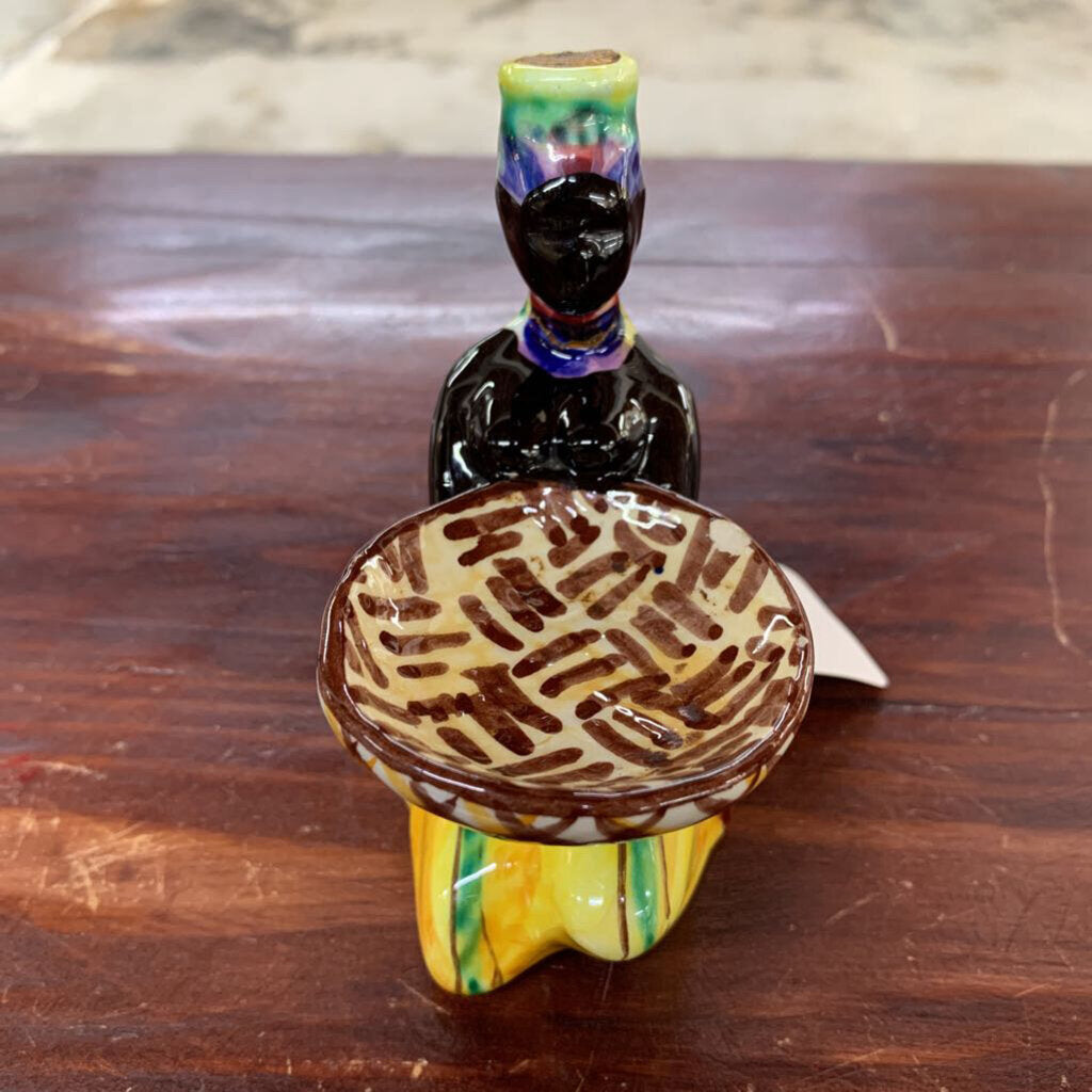 Vtg Italian Drioli Lady Decanter (AS IS)
