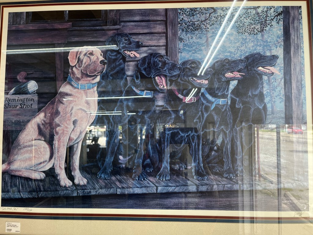 FRAMED S/N LABS PRINT "SIX PACK, SR."