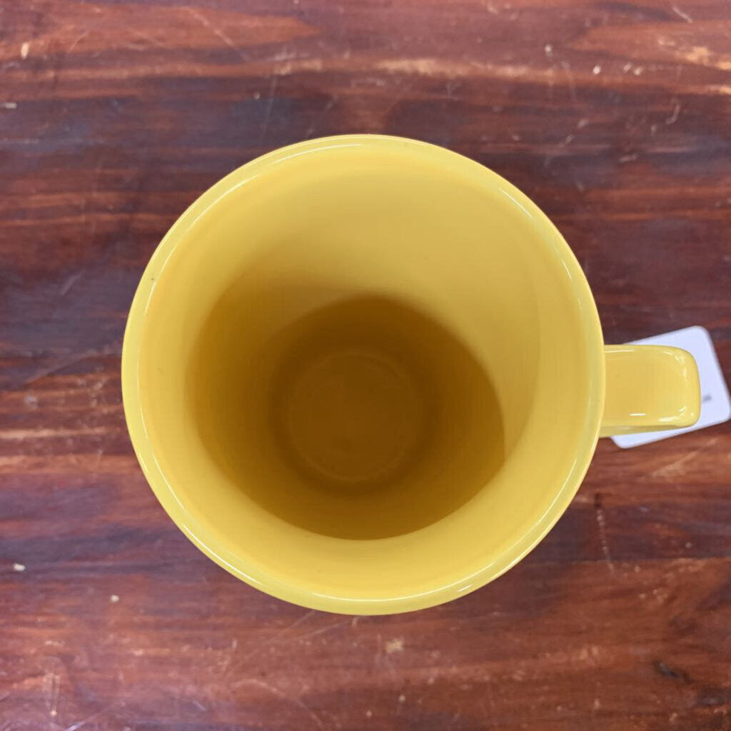 NEW MY GIRLS YELLOW TALL MUG (ASK FOR BOX)