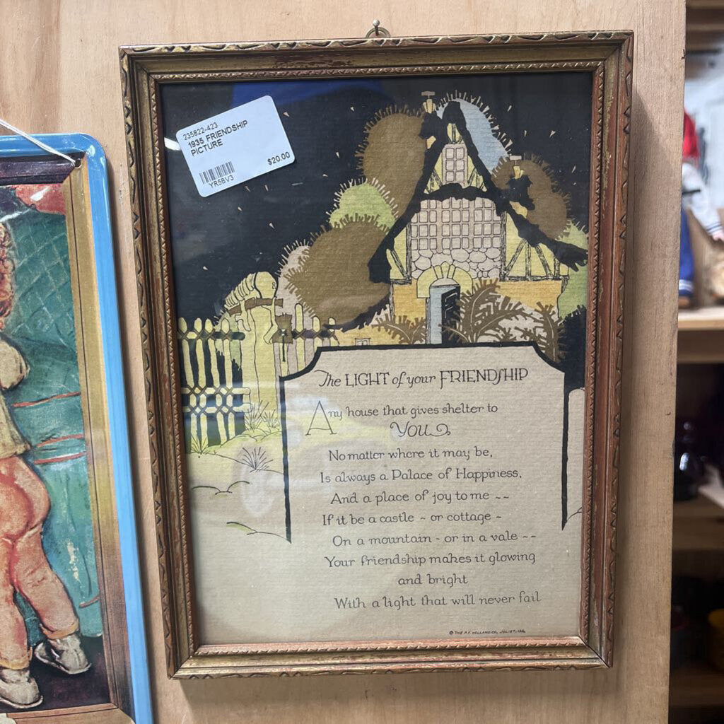 1935 FRIENDSHIP PICTURE