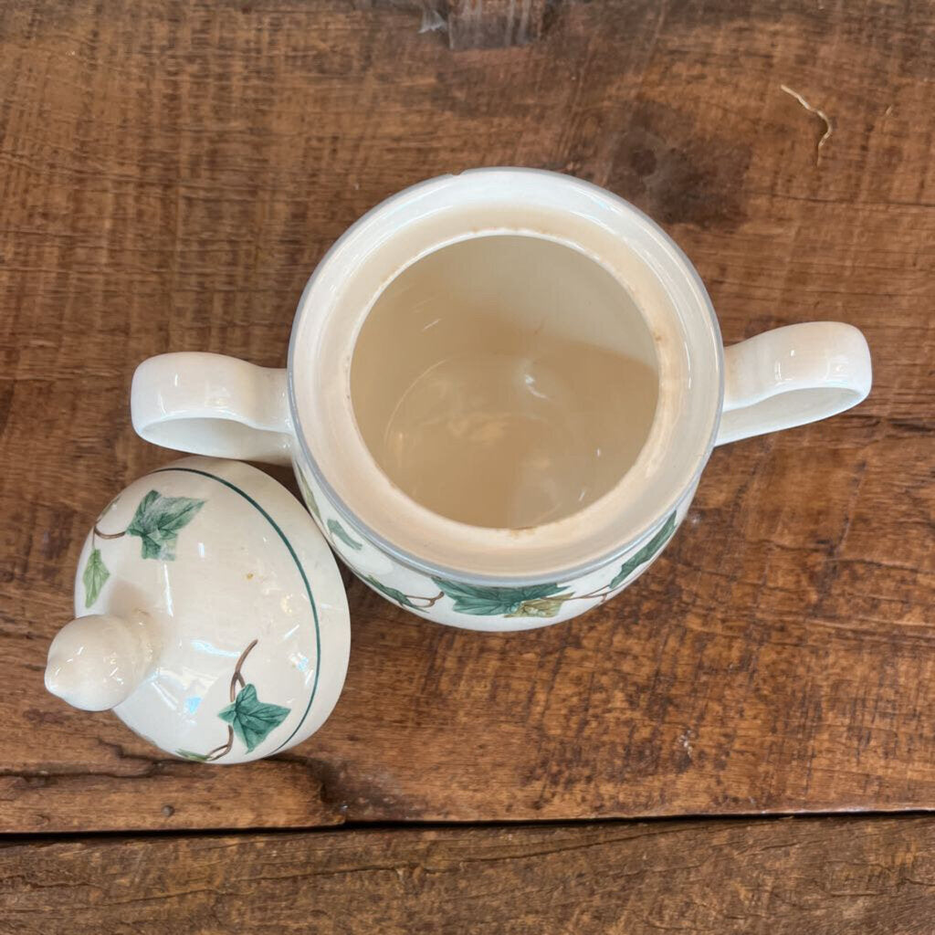 VINTAGE NORITAKE IVY LANE SUGAR BOWL