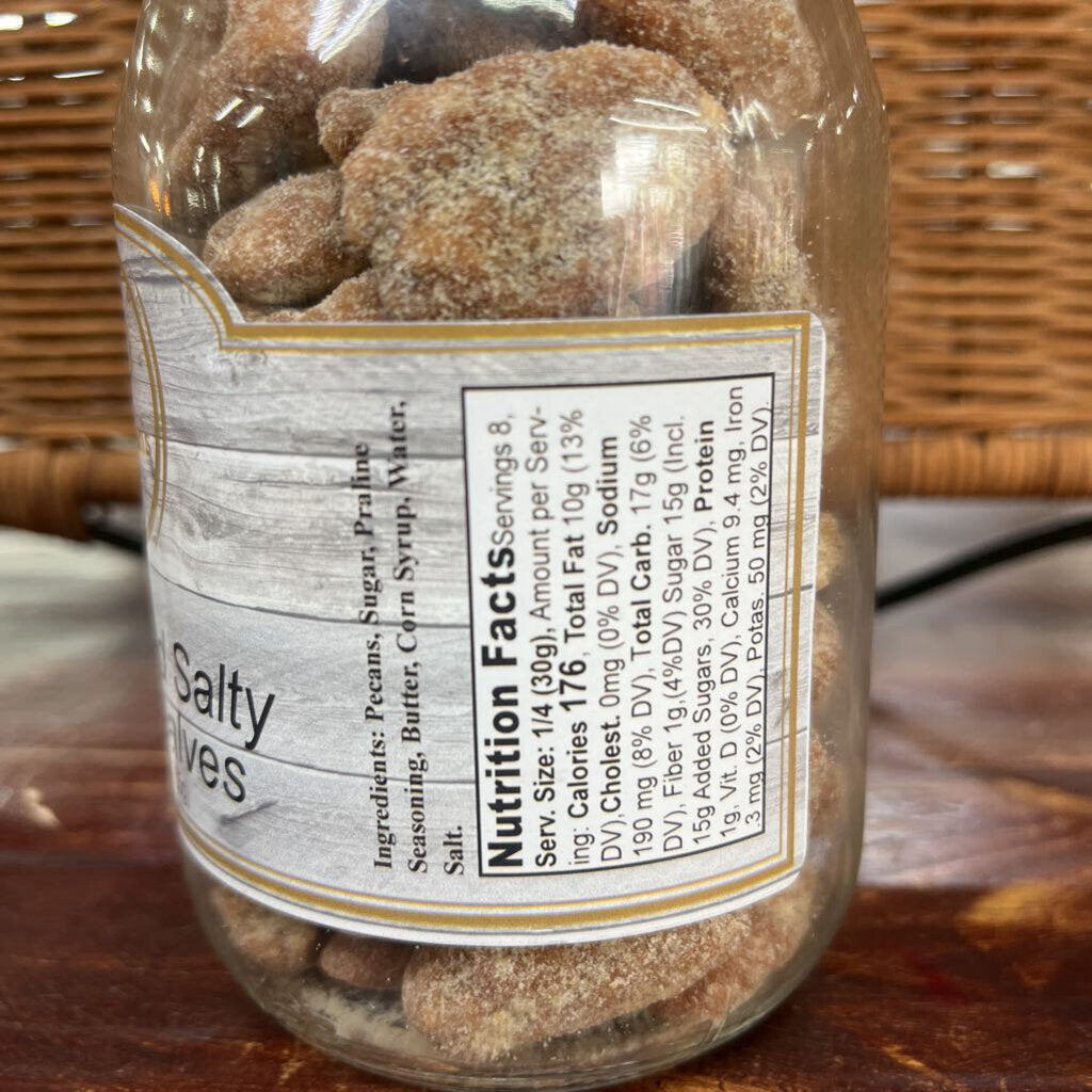 SWEET & SALTY PECAN HALVES