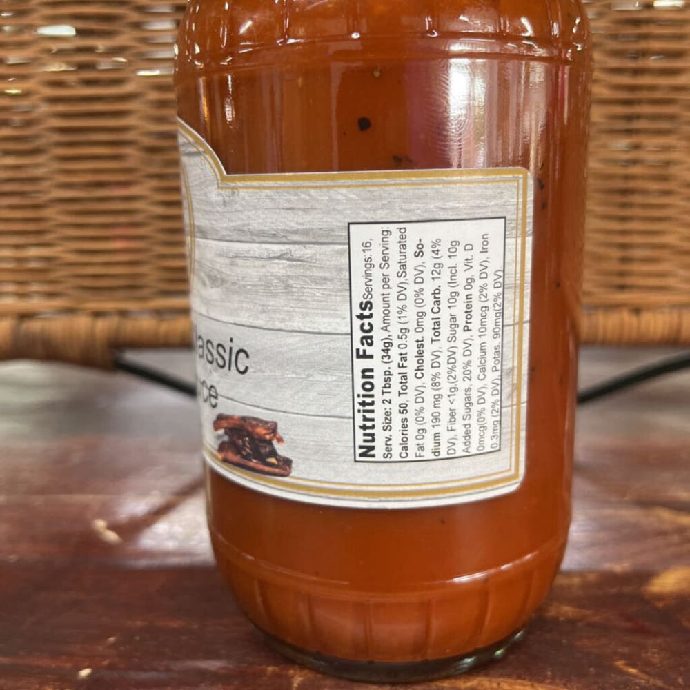 SOUTHERN CLASSIC BBQ SAUCE