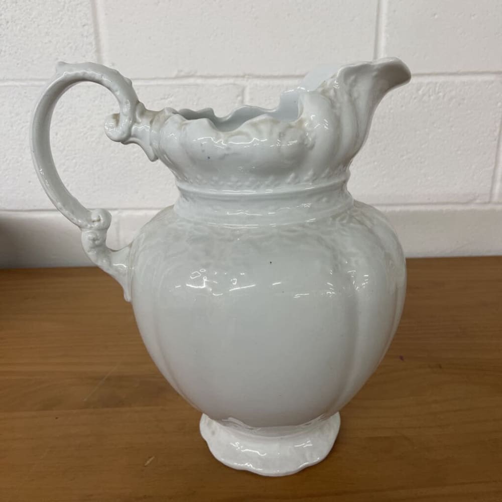 LARGE PITCHER AND BOWL