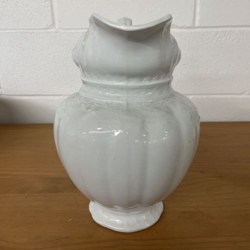 LARGE PITCHER AND BOWL