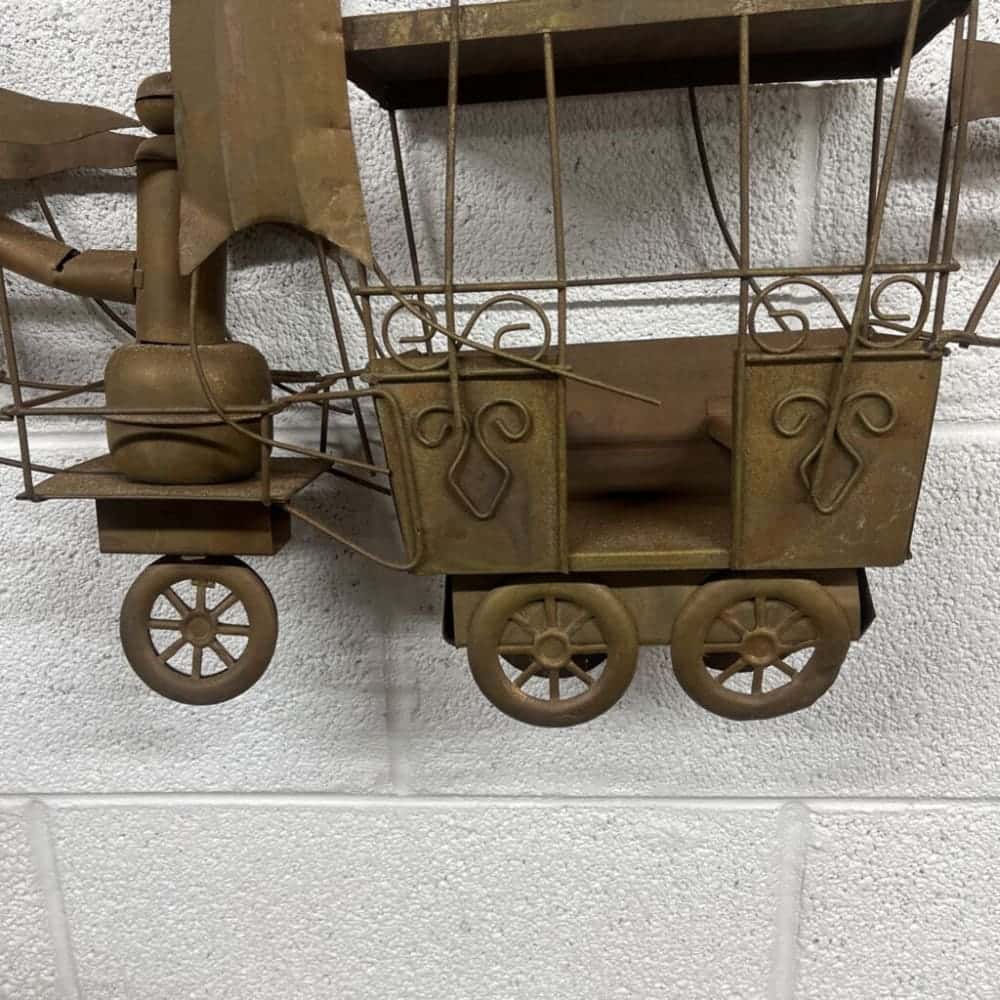 MID CENTURY MODERN CURTIS JERE HOT AIR BALLON WALL ART - METAL