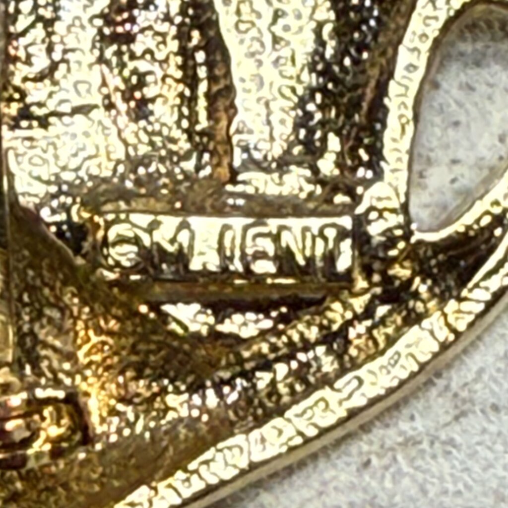 Vintage Anchor Sailor Boy Brooch MJent