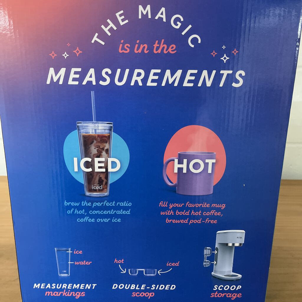 New Mr. Coffee iced coffee maker