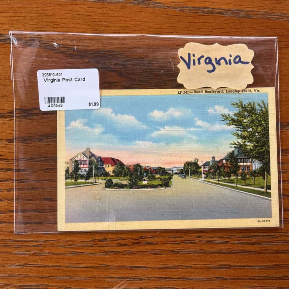 VIRGINIA POST CARD