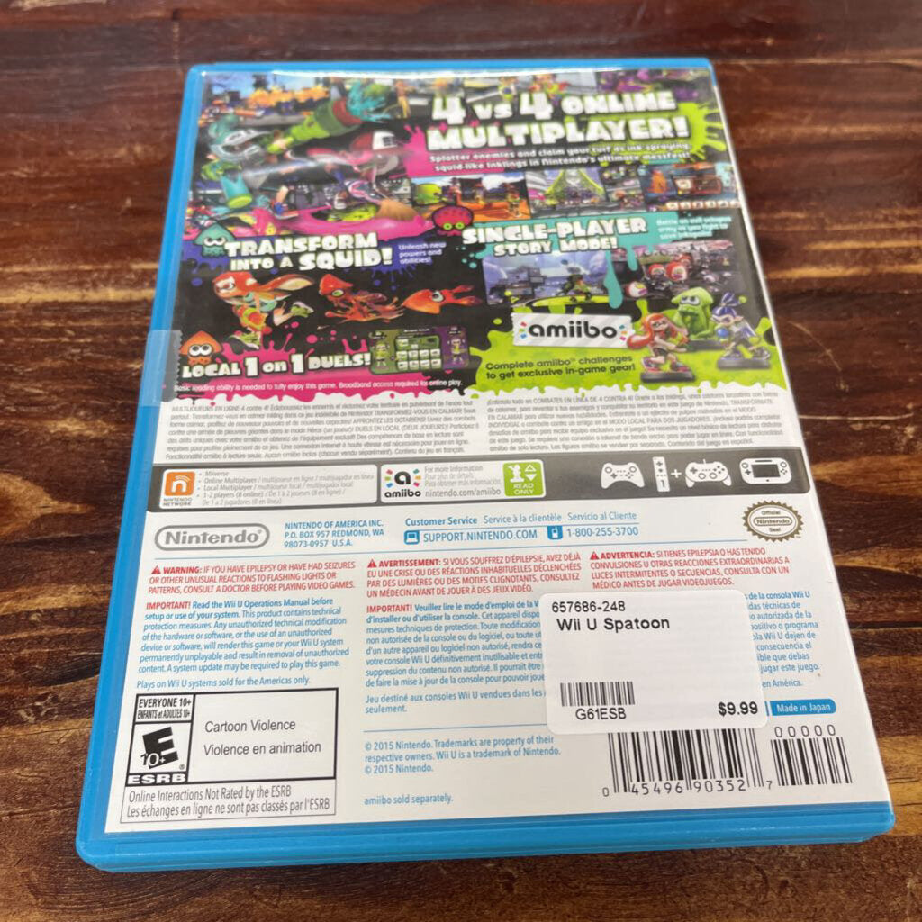 Wii U Spatoon