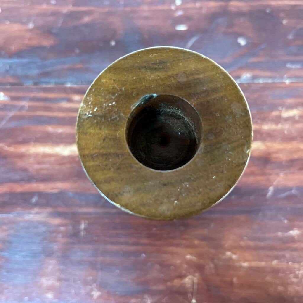 PAIR MID CENTURY MODERN TEAKWOOD CANDLESTICKS