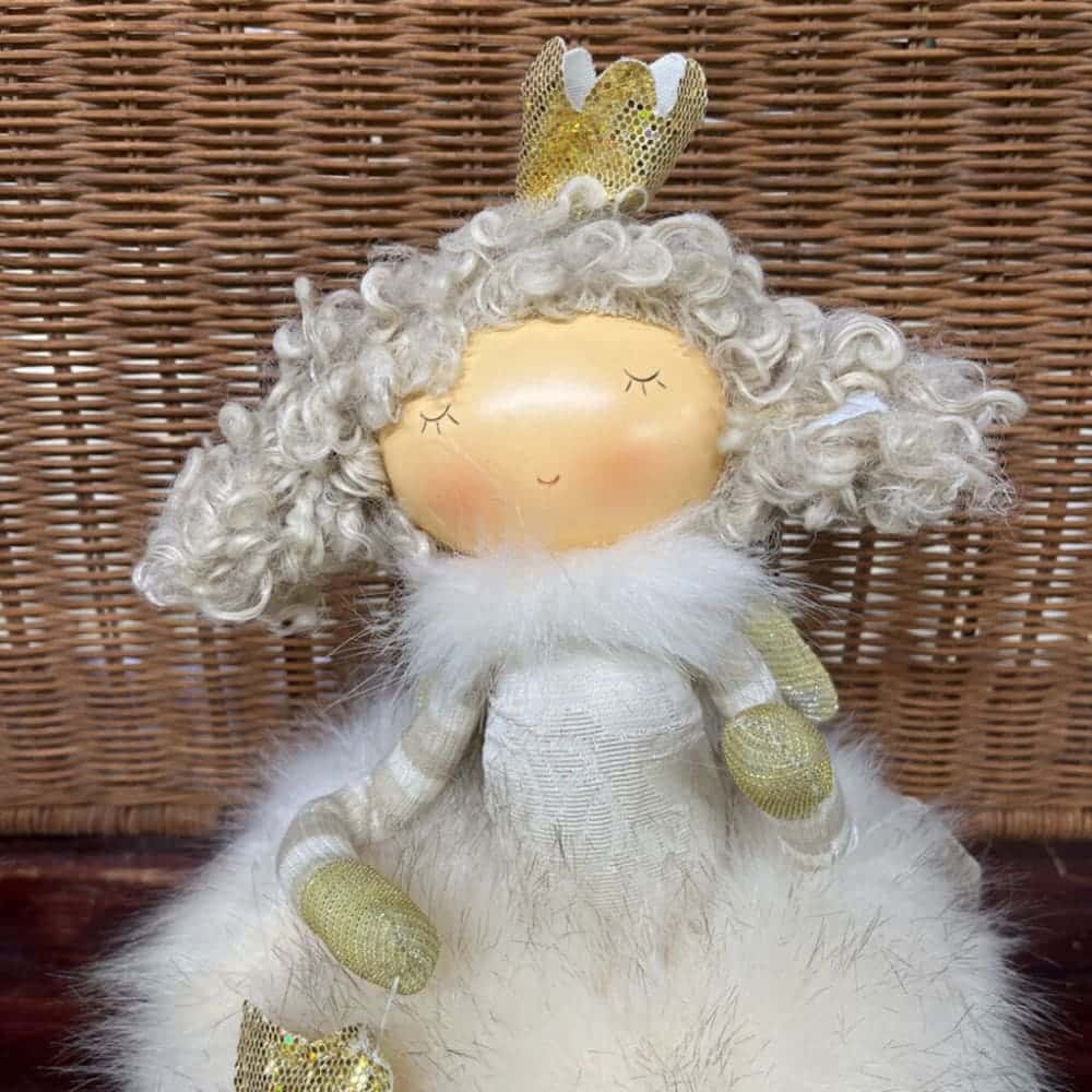 GOLDEN BLONDE FURRY ANGEL