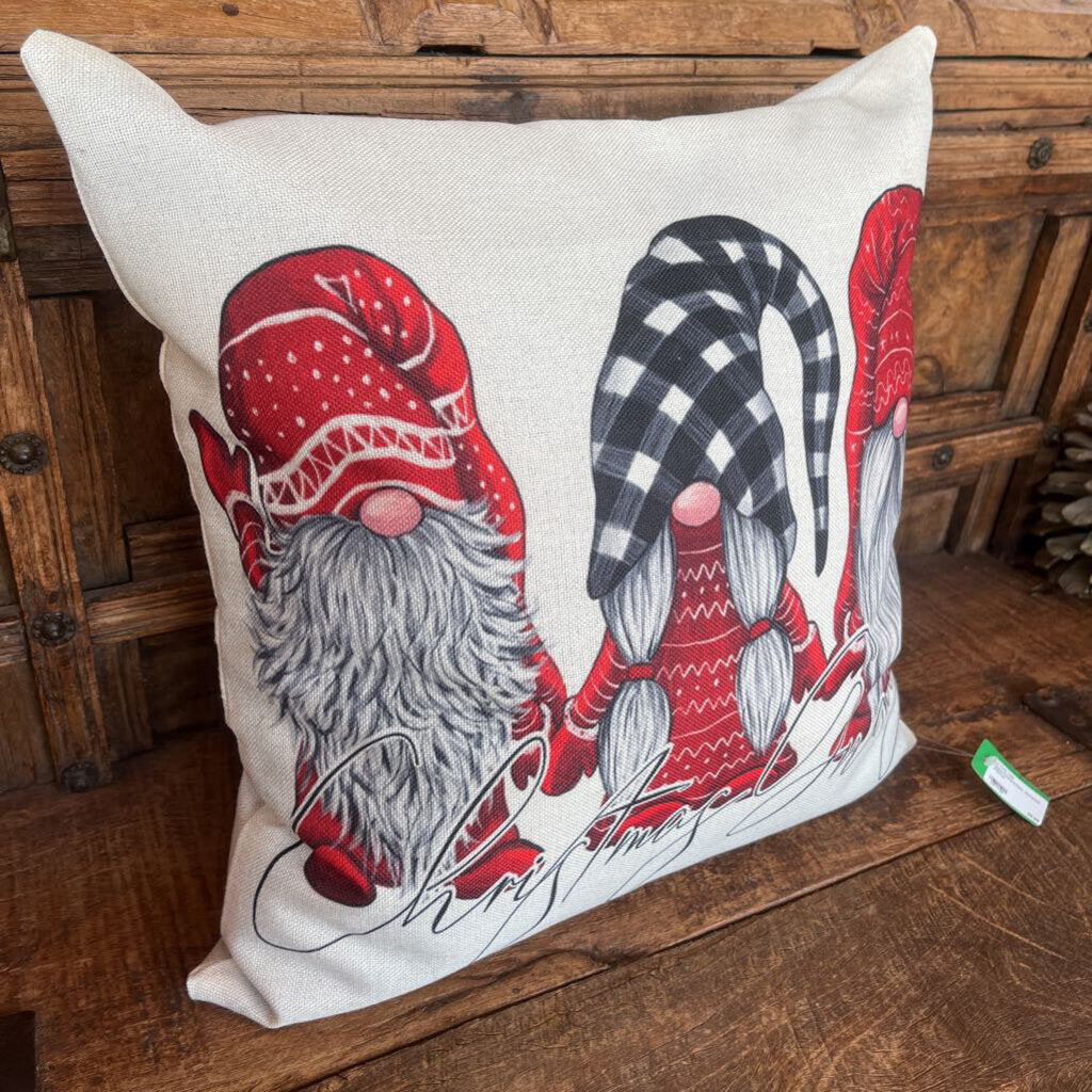 NEWCHRISTMAS GNOME PILLOW