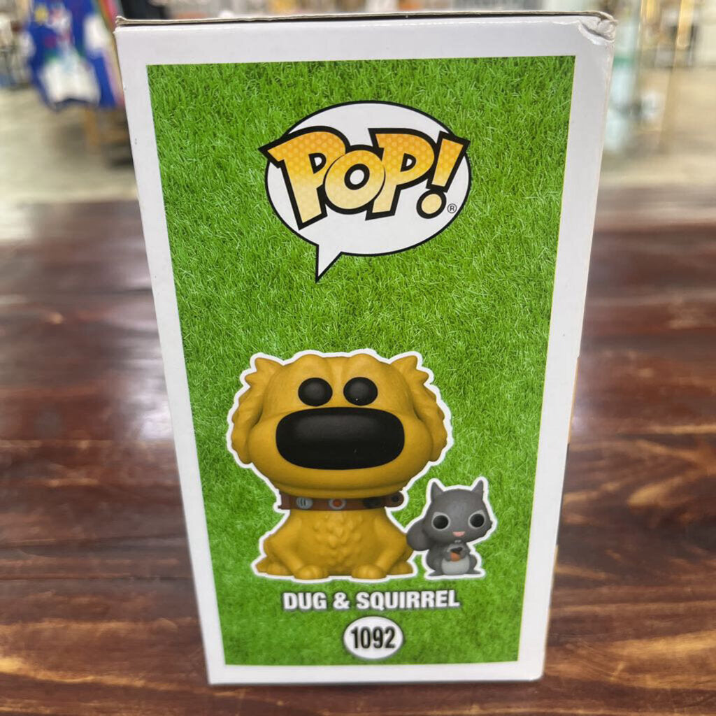 FUNKO POP 1092 DOUG W SQUIRREL