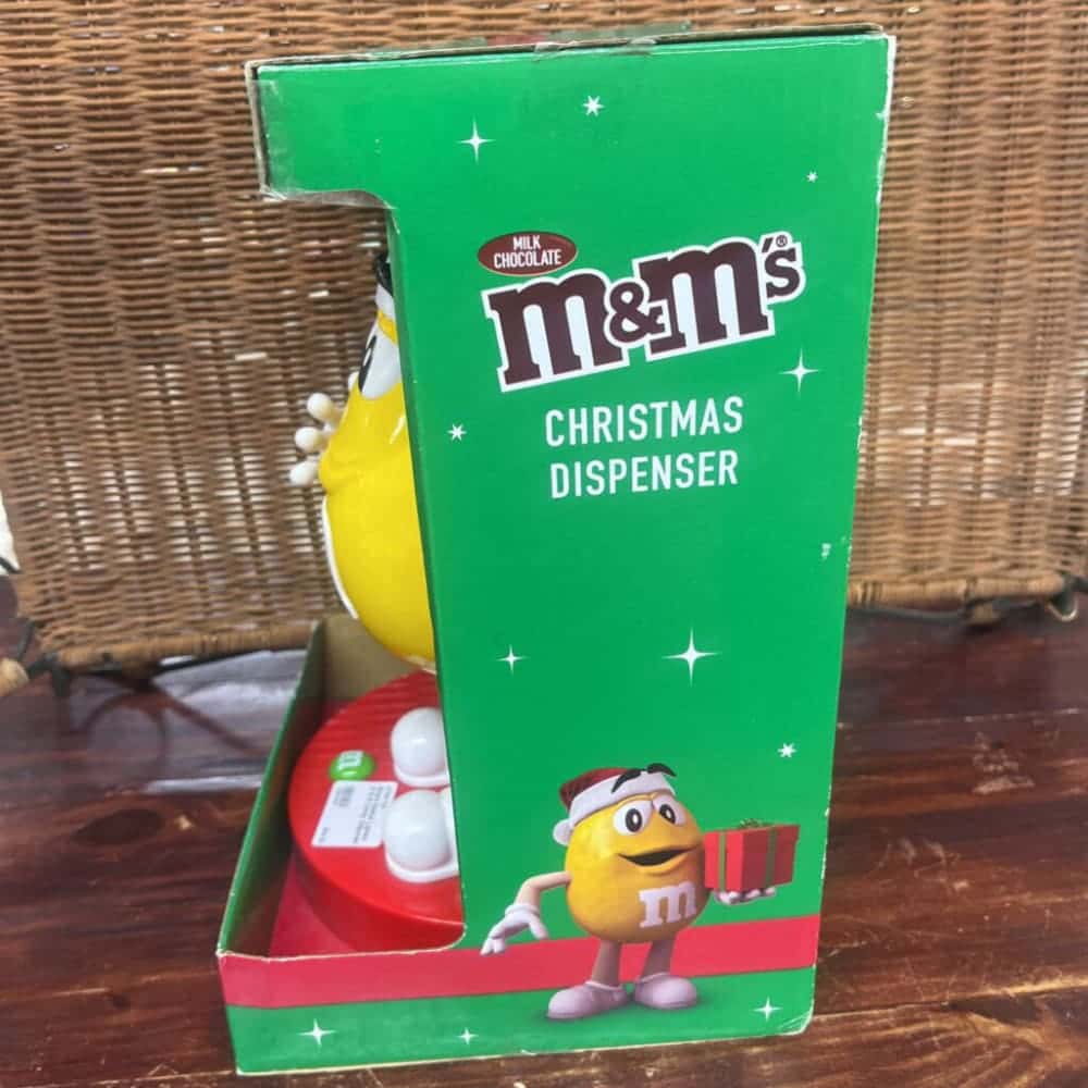 BOXED MUSICAL LIGHTED M & M CANDY DISPENSER-Thriftique Marketplace