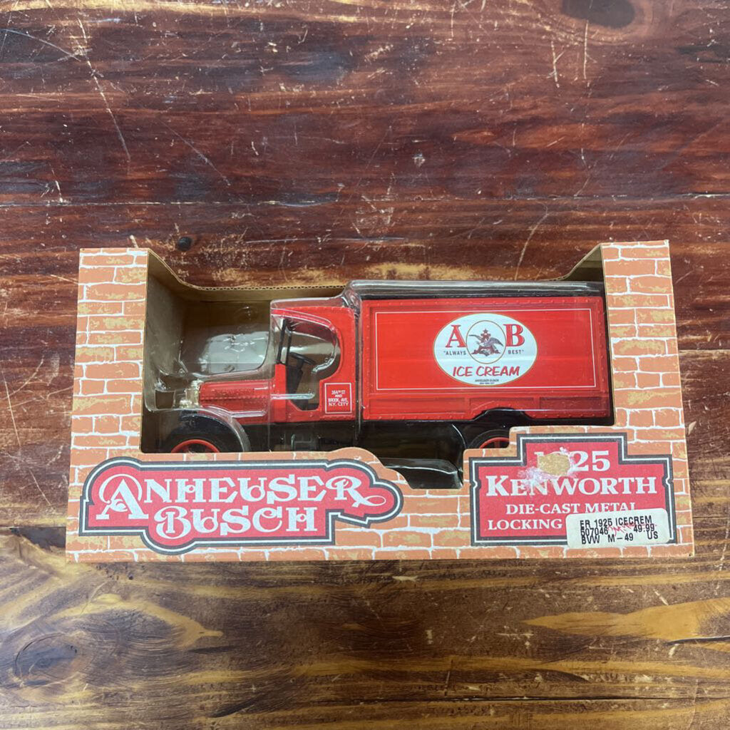 VTG NOS DIE CAST METAL ANHEUSER/BUSH BANK